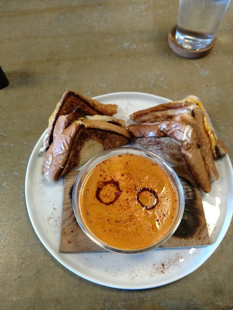 Grilled Cheese and Tomato Soup